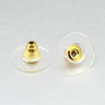 Plastic oorstoppers, 6 stuks