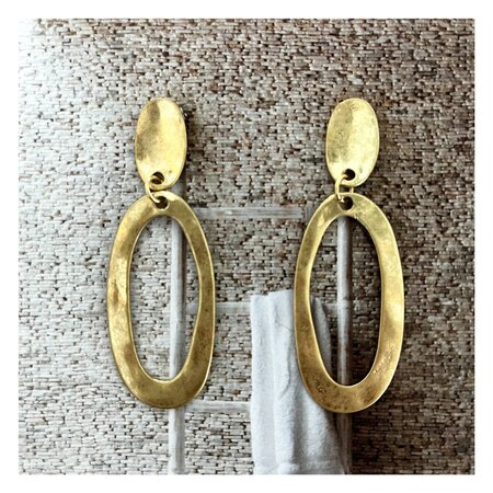 Oorbellen vintage goud