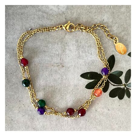 Armband set steen