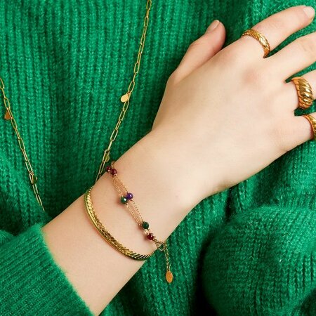 Armband set steen