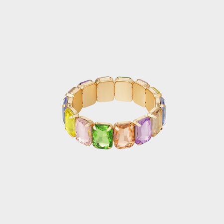 Armband glas multicolor