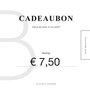 Cadeaubon €7,50