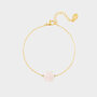 Armband staal Rozekwarts