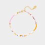 Armband staal parel multi