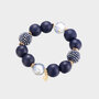 Armband candy bol blauw