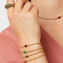Armband hematiet steen rood