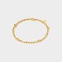 Armband steel goud solo